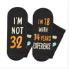 32nd Years Old Birthday Gifts for Men - Socks for 32 Year Olds, Gift Ideas for 32 Year Old Man Woman, 32nd Birthday Socks