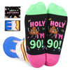 90th Birthday Gifts Ideas Socks - Best Gifts for 90 Year Old Man Woman, 90th Birthday Gifts for Him Her, 90th Birthday Socks