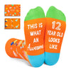 12 Yr Old Gift Ideas, Gift Ideas for 12 Year Old Preteen Girl Boy, 12th Birthday Presents Socks for 12 Year Old Tween Girls Boys