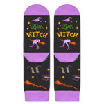 Halloween Socks Spooky Gifts For Boys Girls - Halloween Gifts for Kids 2-12 Years Old Witch Gifts Kids