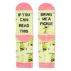 Funny Food Socks for Women - Pickle Ice Cream Hot Dog Gifts, Novelty Pickle Ice Cream Hot Dog Socks