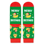 Christmas Gifts Stocking Socks For Kids - Xmas Stocking Stuffers For Duck Lovers Christmas Rubber Duck Gifts 10-12 Years