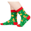 Christmas Gifts Stocking Socks For Kids - Xmas Stocking Stuffers For Duck Lovers Christmas Rubber Duck Gifts 10-12 Years