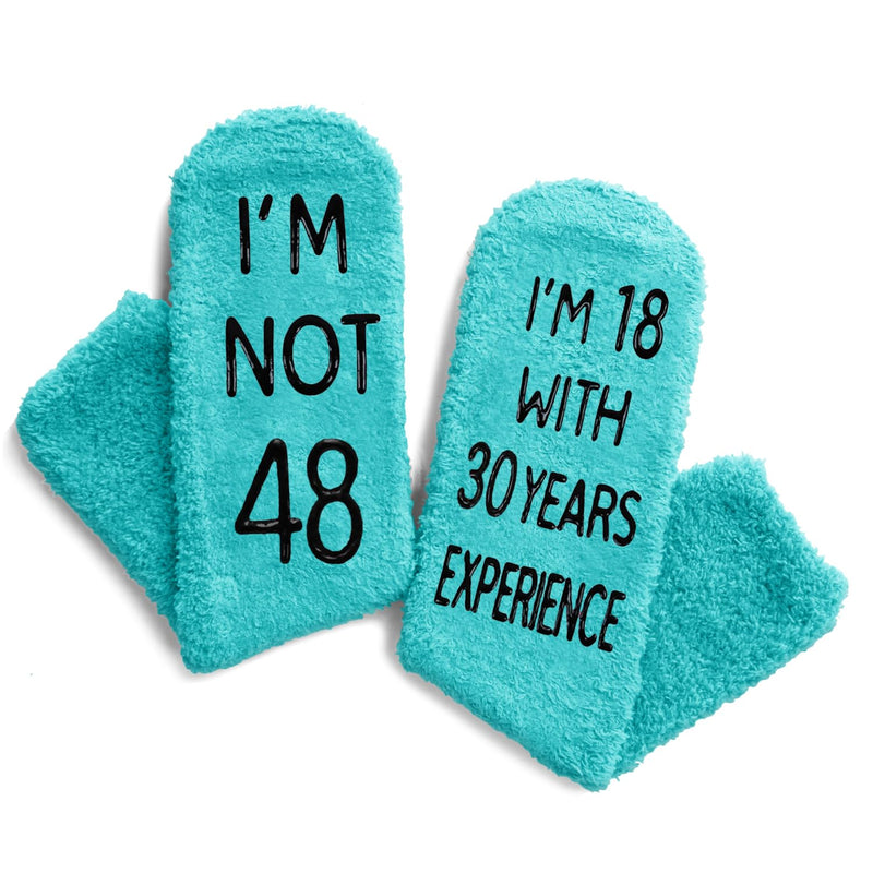 48th Years Old Birthday Gifts for Women - Socks for 48 Year Olds, Gift Ideas for 48 Year Olds, Best Gifts for 48 Year Old Woman