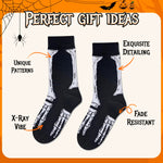 Halloween Gifts Ideas for 2-3 Years Old Kids - Halloween Socks Spooky Gifts for Boys Girls, Skeleton Socks for Kids Horror Socks