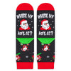 Christmas Gifts Stocking Socks for Kids - Santa Socks Xmas Stocking Stuffers for Kids Age 2-3