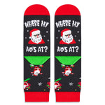 Christmas Gifts Stocking Socks for Kids - Santa Socks Xmas Stocking Stuffers for Kids Age 10-12