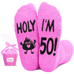 50th Birthday Gifts for Women - Socks for 50 Year Olds, Best Gifts for 50 Year Old Middle Aged Woman, Gift Ideas for 50 Year Olds