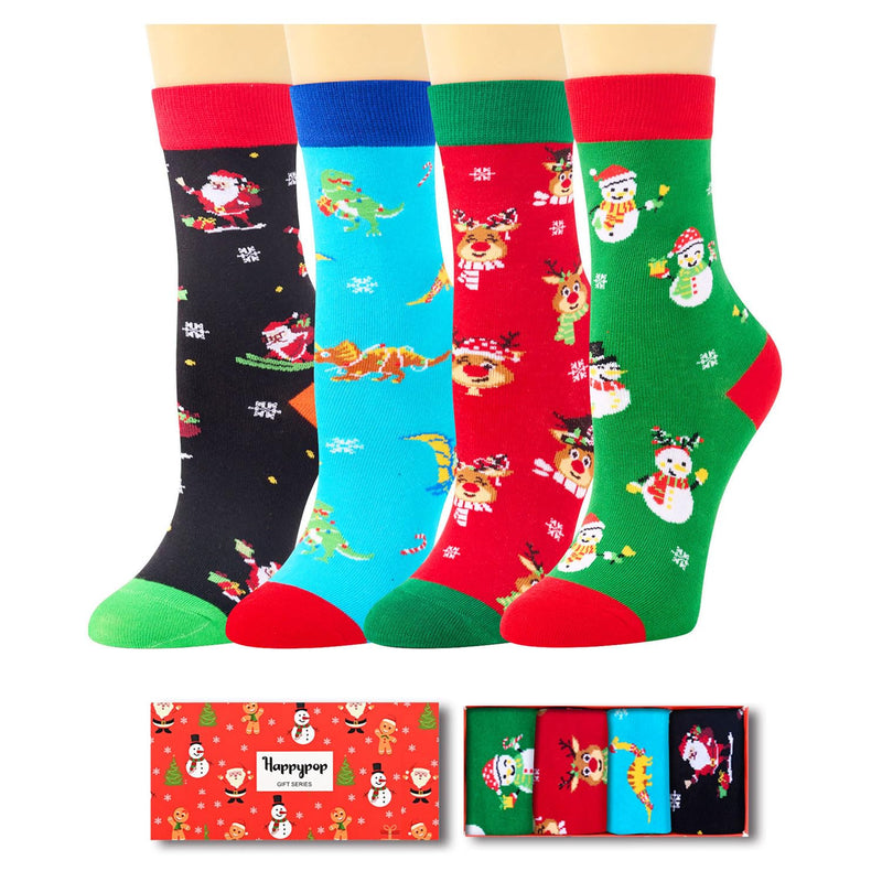 Christmas Gifts Stocking Socks for 7-9 years Old Kids - Secret Santa Gifts Xmas Stocking Stuffers for Teens