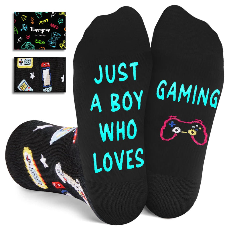 Gaming Gifts with Greeting Card and Keychain for Kids 4-6 Year Old - Video Game Gifts for Adult