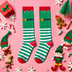 Christmas Gifts Stocking Socks For Girl Boy- Little Elf Socks Xmas Stocking Stuffers 2-3Years