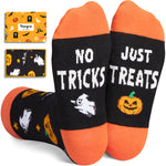 Halloween Gifts for Kids 2-12 Years Old; Pumpkin Socks Pumpkin Gifts, Horror Spooky Socks