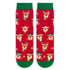 Funny Christmas Socks for Boys Girls, Holiday Socks Reindeer Socks for Kids, Christmas Gifts Santa Gifts Stocking Stuffers