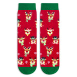 Funny Christmas Socks for Boys Girls, Holiday Socks Reindeer Socks for Kids, Christmas Gifts Santa Gifts Stocking Stuffers