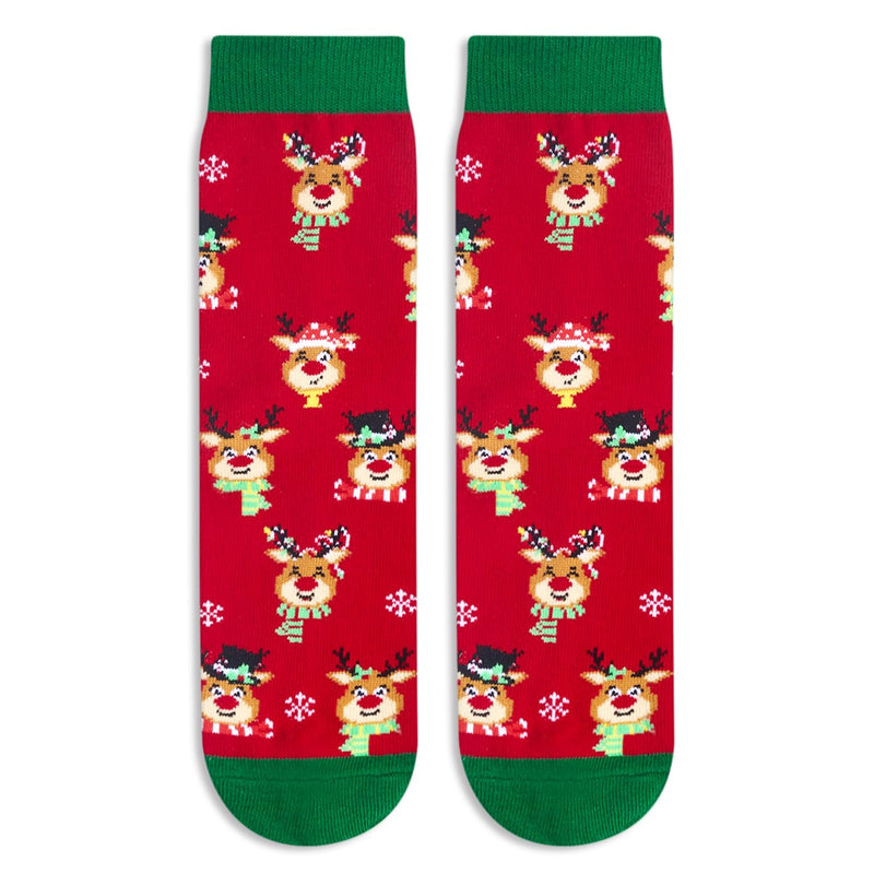 Christmas Gifts Stocking Socks for Little Kids - Holiday Socks Reindeer Socks for Kids, Christmas Gifts Santa Gifts Stocking Stuffers