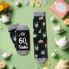 60th Birthday Gifts for Men - Socks for 60 Year Olds, 60th Birthday Socks, Gift Ideas for 60 Year Old Middle Aged Man Woman