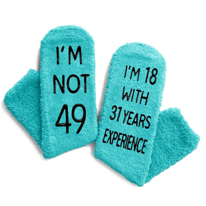 49th Years Old Birthday Gifts for Women - Socks for 49 Year Olds, Gift Ideas for 49 Year Olds, Best Gifts for 49 Year Old Woman