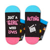 Theater Gifts for Women Girls Acting Gifts，Drama Gifts for Theatre Lovers, Funny Theater Socks