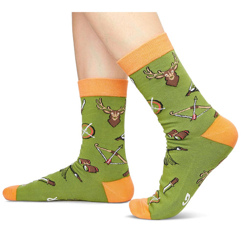 Zmart Hunting Gifts For Men Boys - Gifts For Hunters Men, Deer Hunting Gifts For Men Who Have Everything, Hunter Socks Hunting Socks For Men