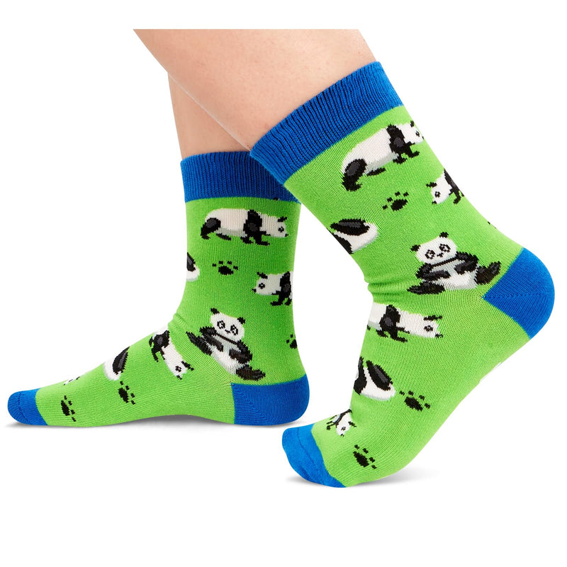 Panda Gifts for Girls - Funny Socks Kid, Novelty Panda Socks Crazy Socks for Panda Lovers