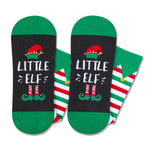 Christmas Gifts Stocking Socks For Men Women - Secret Santa Socks Xmas Stocking Stuffers for Mom Dad, Elf Christmas Socks