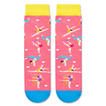 Gymnastics Gifts For Girls - Gymnastics Coach Gifts, Gifts For Gymnasts, Gymnastics Socks For Girls Gymnast Socks Little Girl Socks