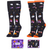 Halloween Gifts for Kids Boys Girls - Pumpkin Socks for Kids 7-9 Years Old 2 Pack