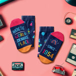 70th Birthday Socks Gifts Ideas - 1954 Birthday Gifts for Senior Citizen, Best Gifts for 70 Year Old Parents Men Women