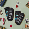 68th Years Old Birthday Gifts for Men - Socks for 68 Year Olds, Gift Ideas for 68 Year Old Man Woman, 68th Birthday Gifts