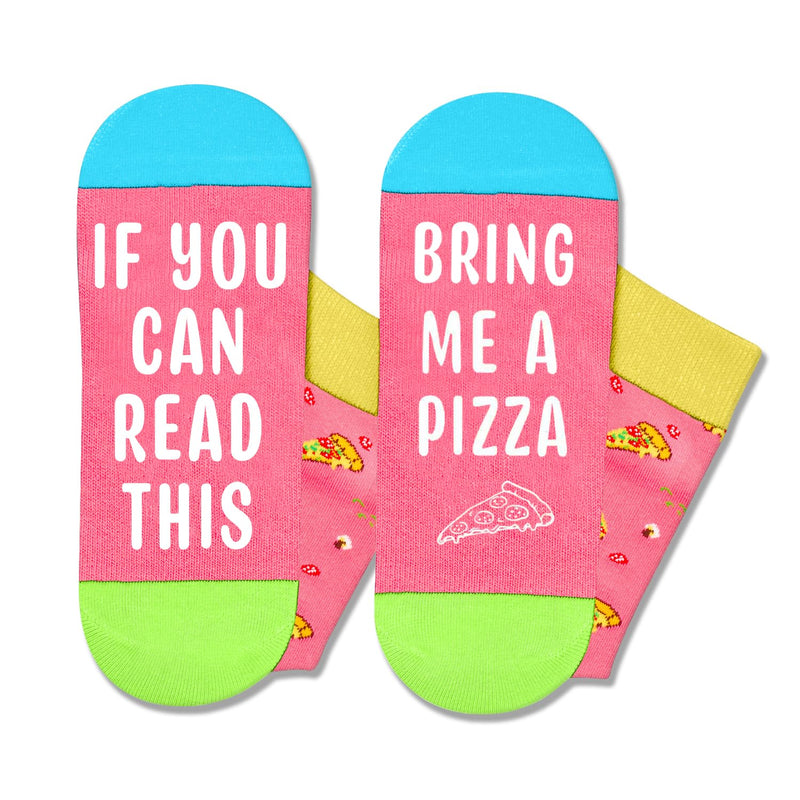 Pizza Socks Pizza Gifts, Kids Silly Crazy Novelty Socks 7-9 Years, Valentine