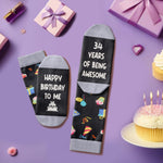 34th Birthday Gifts Ideas for Men - Socks for 34 Year Olds, 34th Birthday Gifts for Him Her, Best Gifts for 34 Year Old Man Woman