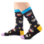 Ramen Gifts Ramen Socks Men Women; Ramen Noodle Socks Funny Food Gifts 2 Pack