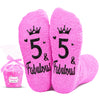 5th Birthday Gifts Ideas for Girls - Socks for Toddlers 5t, Gifts for Five Year Old Girls, Presents for 5 Year Old Girls