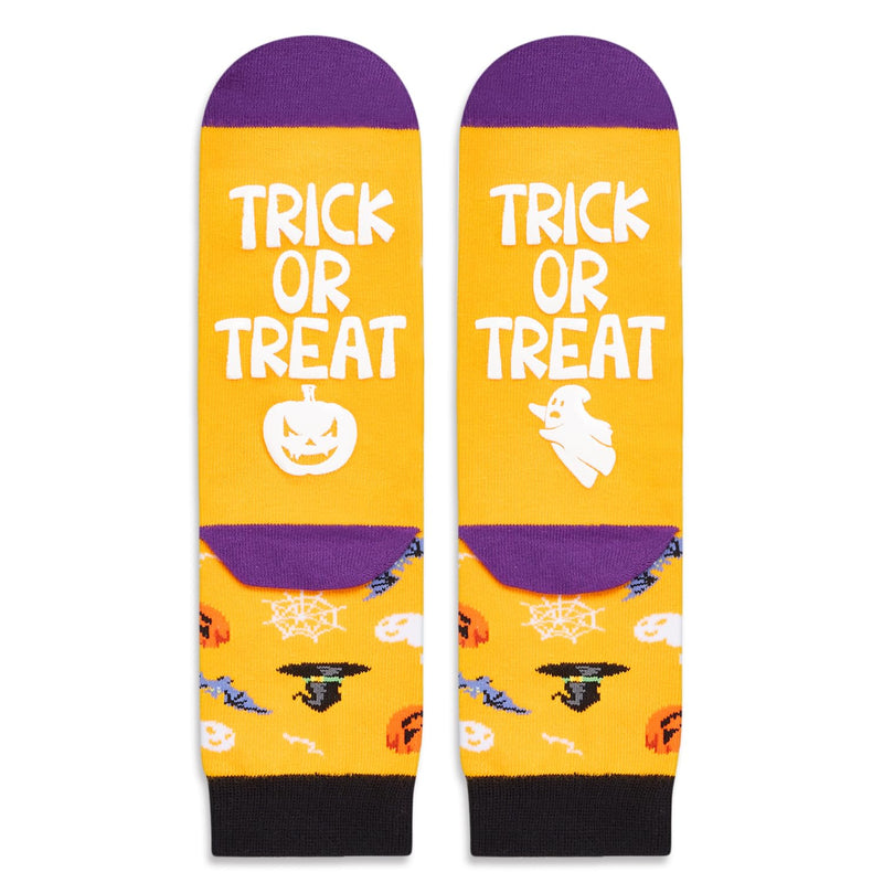 Gifts for Kids Halloween Gifts - Halloween Socks Pumpkin Gifts Pumpkin Socks for 2-3 Year Old