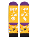 Halloween Gifts Pumpkin Gifts for Kids - Halloween Socks Pumpkin Spooky Socks 7-9 Years, Trick Or Treat