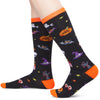 Halloween Gifts for Kids Boys Girls - Pumpkin Socks for Kids 4-6 Years Old 2 Pack