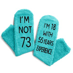 73rd Birthday Gift Ideas for Women - Socks for 73 Year Old Birthday, Retirement Gifts for Older Elderly Women