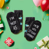 45th Years Old Birthday Gifts for Men - Socks for 45 Year Olds, Gift Ideas for 45 Year Old Man Woman, 45th Birthday Gifts