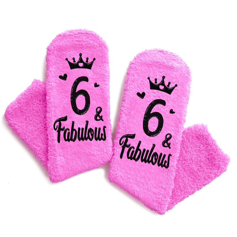 6th Birthday Gifts Ideas for Girls - Socks for Kids Age 6, Gifts for Six Year Old Girls, Presents for 6 Year Old Girls