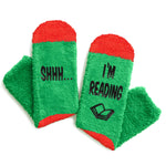 Christmas Book Lover Gifts for Women - Funny Book Socks for Men, Reading Gifts for Readers Booklovers Stocking Stuffers for Teen Girl Boy