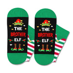 Christmas Gifts Stocking Socks for Men - Secret Santa Socks Xmas Stocking Stuffers for Him Brother - In Green