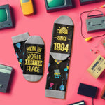 30th Birthday Gifts Socks Ideas - Gifts for 30 Years Old Women Men Best Gifts for 30 Years Old Male Female 1994 Presents