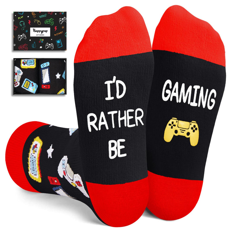 Gamer Gifts Teen Boys - Video Game Gifts, Gaming Socks Ideas, Gaming Socks for 10-12 Years Old Kids