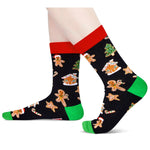 Christmas Socks Men Women Gingerbread Gifts - Gingerbread Socks Cookie Gifts Stocking