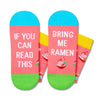 Ramen Gifts for Women Men - Ramen Noodle Socks, Bring Me Ramen