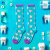 Dentist Socks For Women Dental Socks Tooth Socks Teeth Socks, Dental Assistant Gifts Dentist Gifts Teeth Gifts