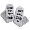 Funny Men Socks For Uncle - Uncle Gifts From Niece Nephew, Favorite Uncle Gifts Funny Uncle Gifts, Uncle Socks