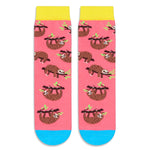 Sloth Gifts for Girls; Funny Sloth Socks for Teen Girls, Novelty Socks for Teens, Sloth Gifts for 7-9 Years