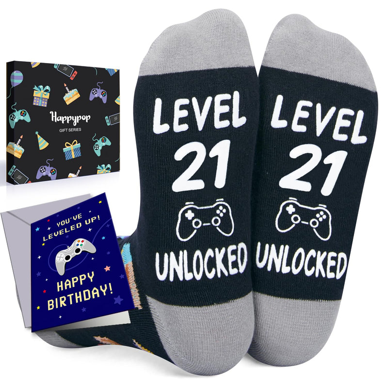 21st Birthday Gifts Socks Ideas - Socks for 21 Year Olds Women Men, Best Gifts for 21 Year Olds, 21st Birthday Socks