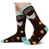 Funny Chicken Lady Gifts for Chicken Lovers - Rooster Socks Novelty Chicken Socks Rooster Henny Socks 4 Pack